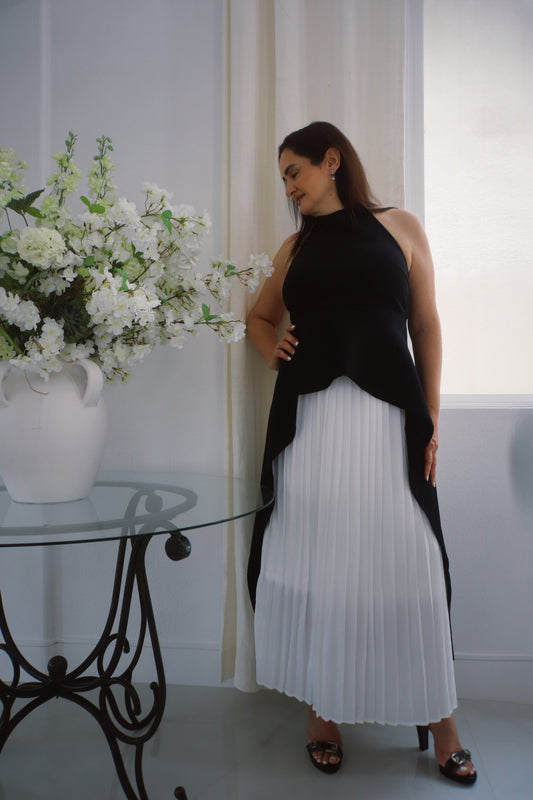 The Monaco Pleated Set