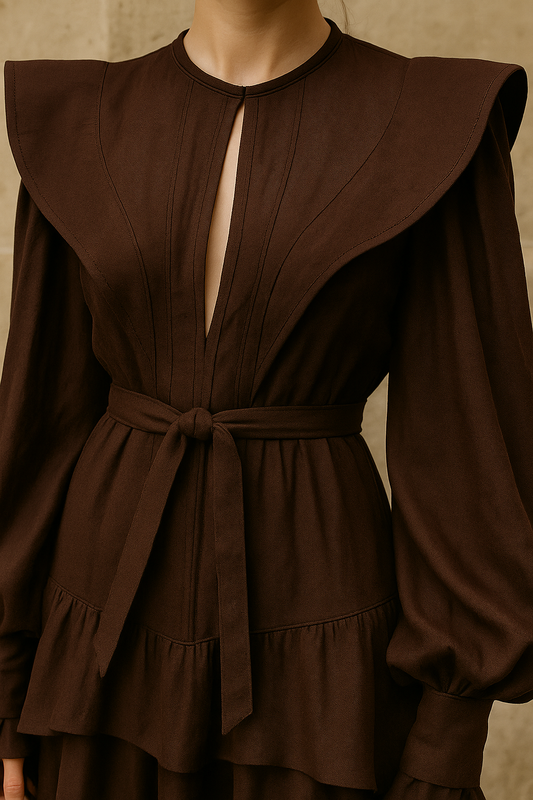 The Espresso Aura Dress