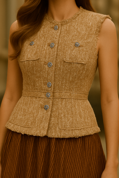 The Florence Autumn Vest