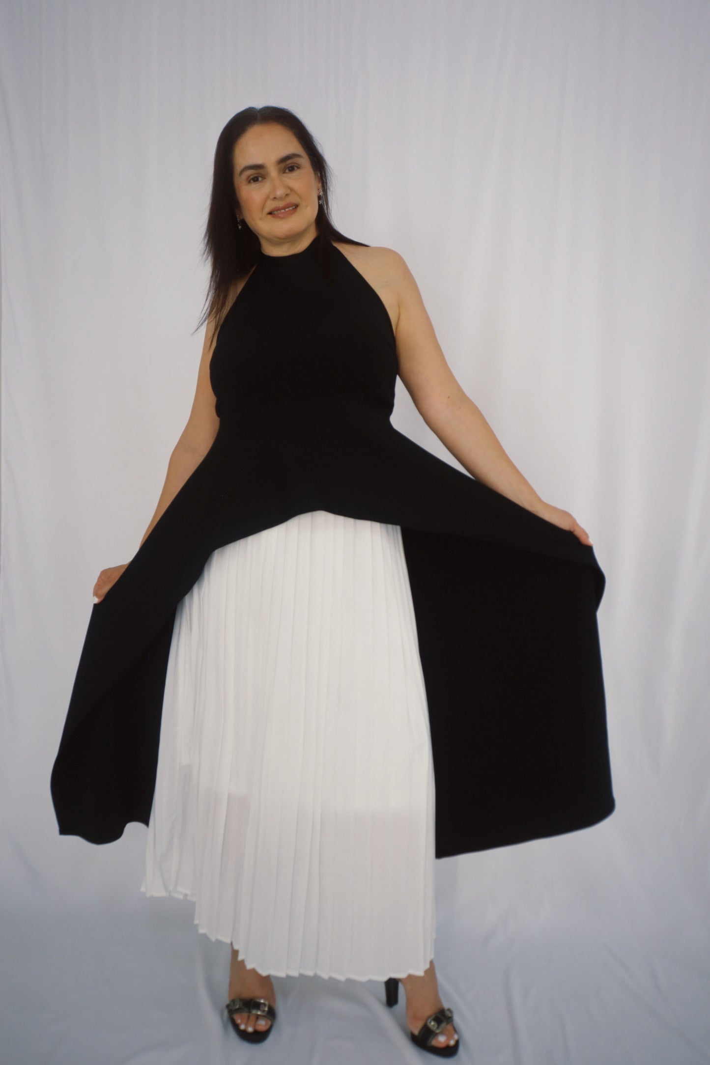 The Monaco Pleated Set