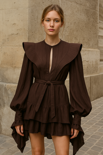 The Espresso Aura Dress