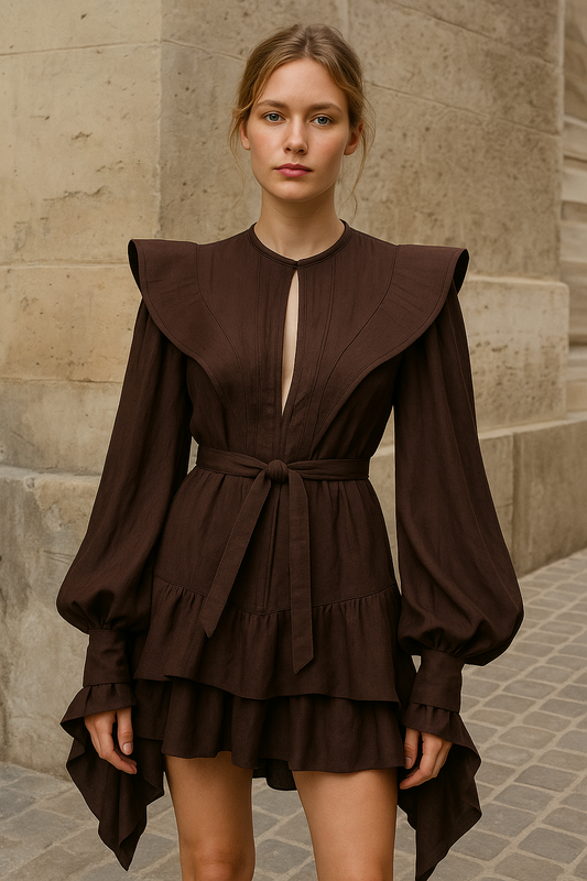 The Espresso Aura Dress