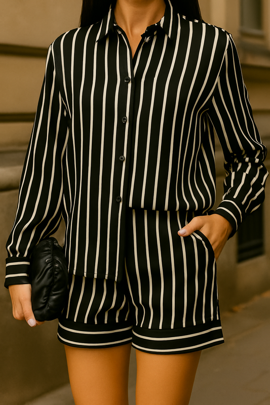 The Valentina Stripe Set